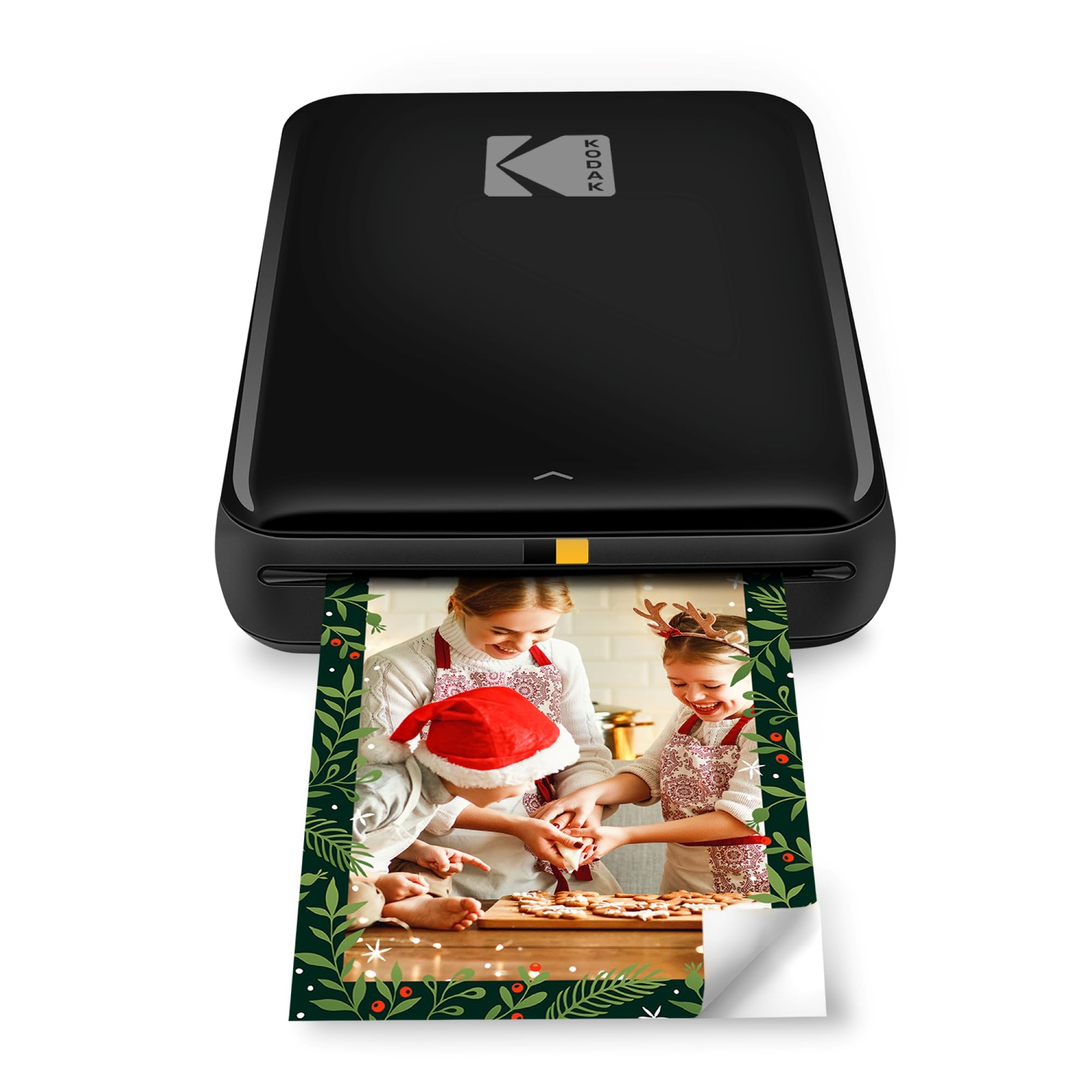 KODAK Step Instant Printer | Bluetooth/NFC Wireless Photo Printer with ZINK Technology & KODAK App for iOS & Android (Black) Prints 2x3 Inch Sticky-Back Photos