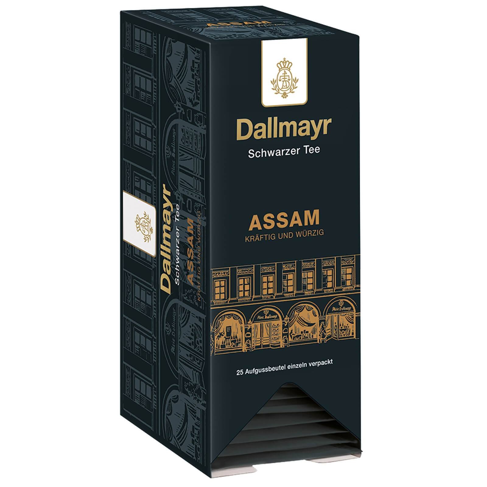 Dallmayr Schwarzer Tee Assam Kuvertiert 8 x 25 x 1,5g