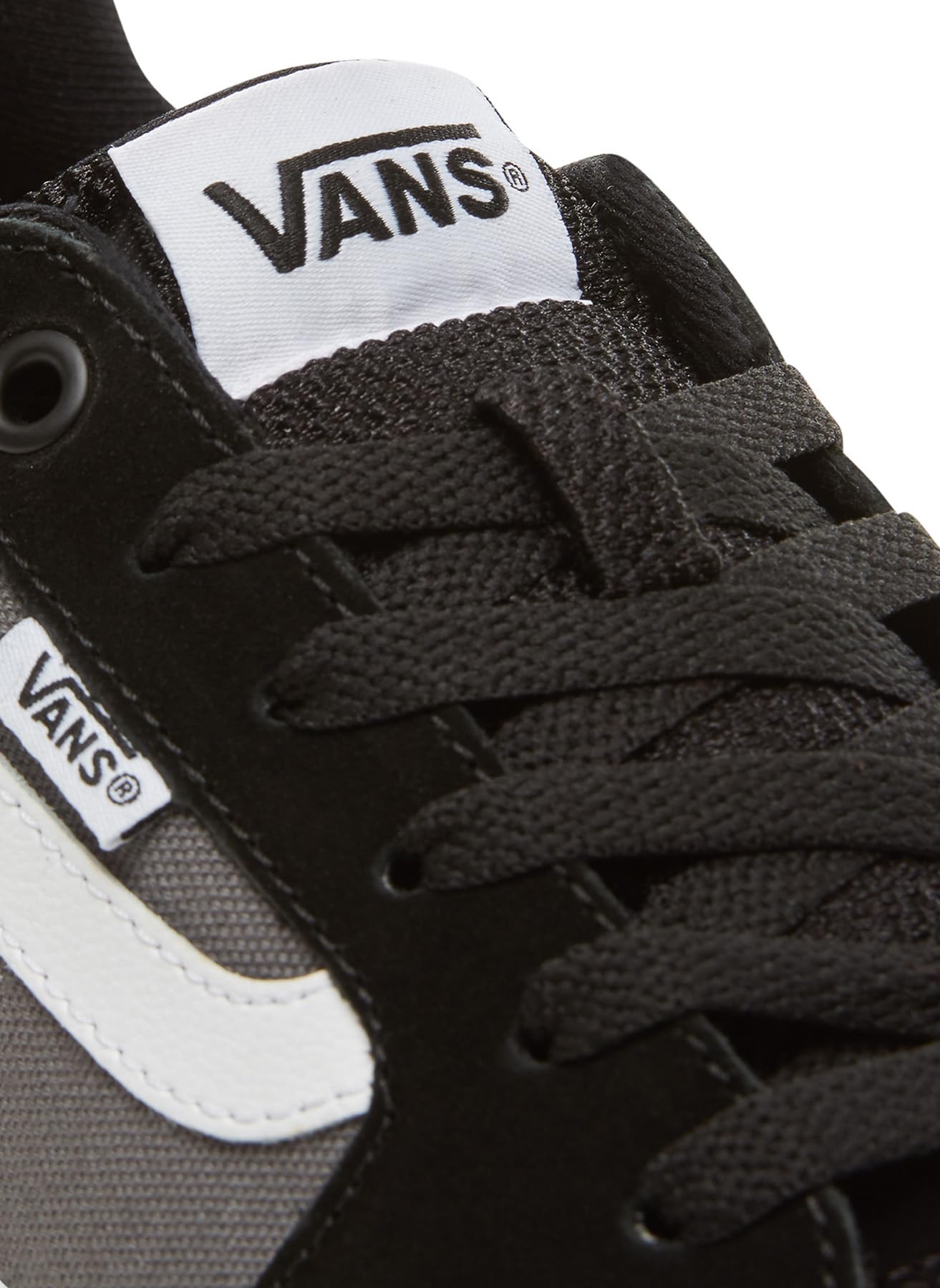 Vans Herren Filmore Sneaker, Suede Canvas Black Pewter , 44 EU