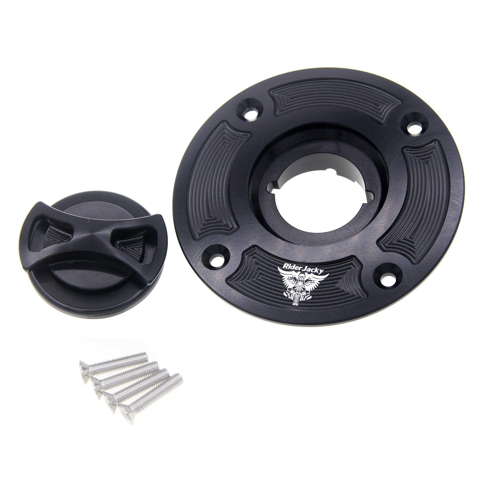 Tapa de depósito de combustible para motocicleta sin llave para Suzuki HAYABUSA GSXR 1300 1999-2007, SV650/SV650S 1992-2002, GSXR600 1997-2003, GSXR750 1996-2003, GSF1200 Bandit 1200 0 200