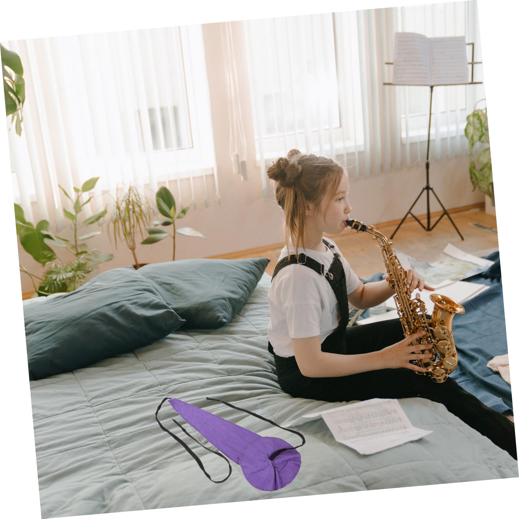 NULYLU Clarinet Cleaning Cloth Saxophone Clean Cloth Flute Cleaning Tools Flute Cleaning Care Cloth Flute Cleaning Cloth Cleaning Cloth for Clarinet Music Instruments Cleaning Cloth