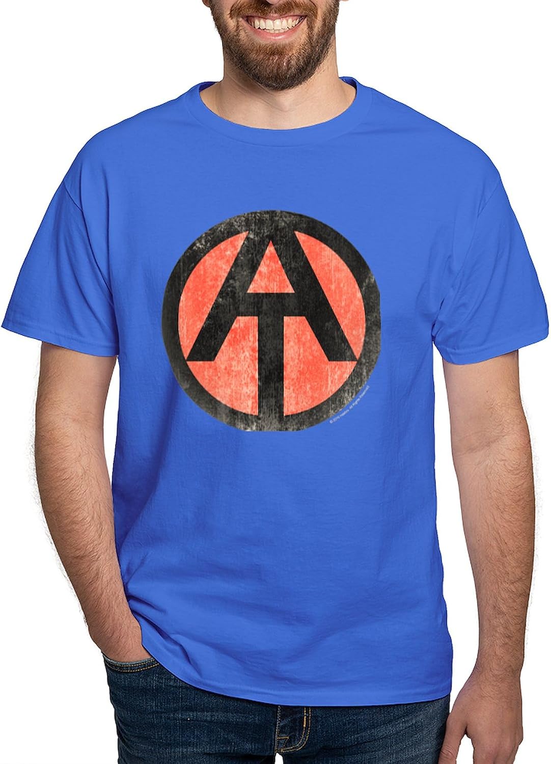 CafePress GI Joe Adventure Team Logo T Shirt Men's 100% Cotton, Classic Graphic Dark T-Shirt