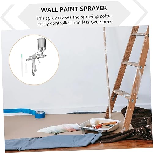 Miniatura 9 de UPKOCH Spray Gun Aluminum Paint Sprayer Air Compresser Air Compressor for Car Dolls House Lights Model Kits Mini Airbrush Mini Compresor De Aire