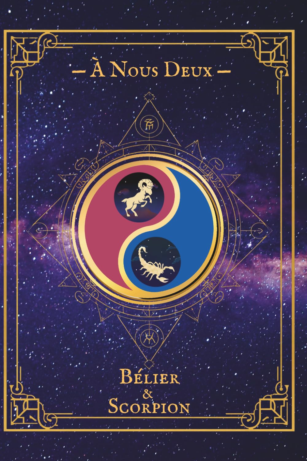 À Nous Deux — Bélier & Scorpion: Carnet de couple astrologique à compléter ensemble | Collection AstraLove