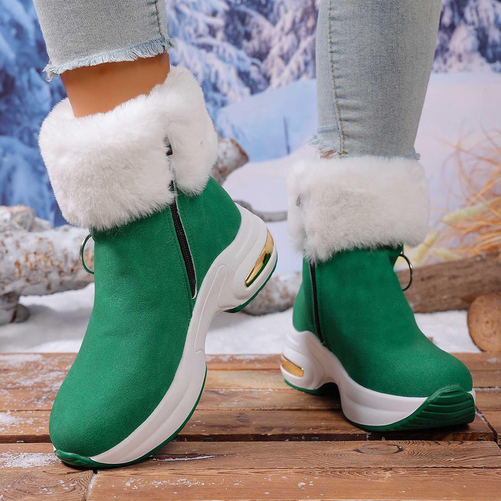 Stivali da Neve Donna Outdoor con Protezione Invernale
