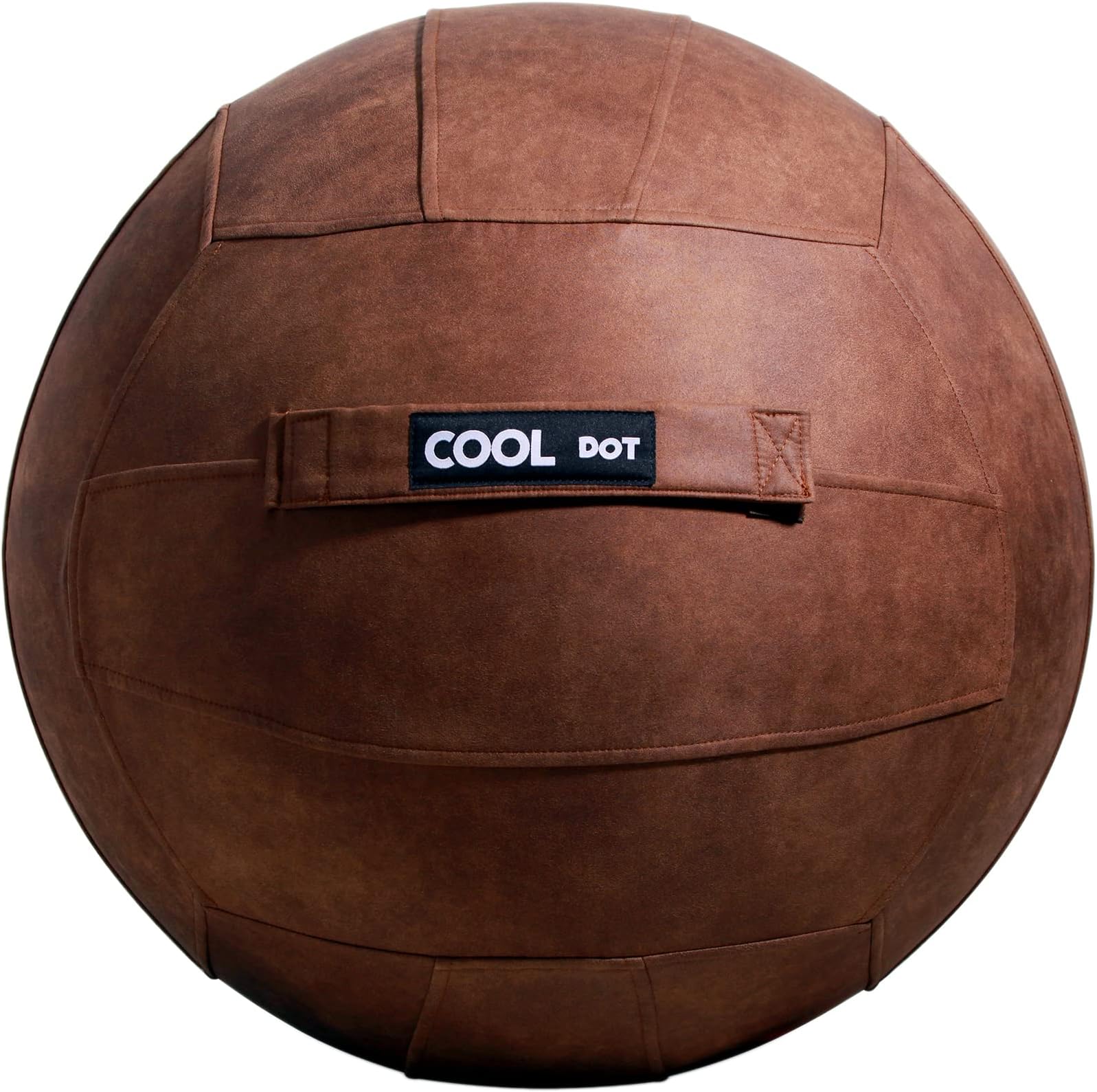 Yoga Ball Pilates Ball Seat Chair Home Office Includes Indoor Exercise Ball and Inflator