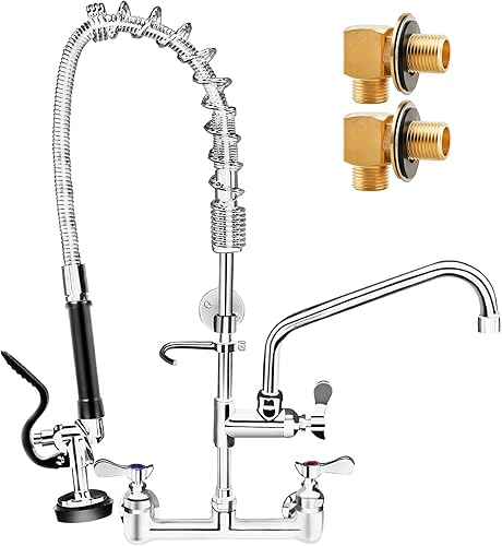 Miniatura 9 de NETISR Kit de reparación de válvula de pulverización de preenjuague para la mayoría de rociadores comerciales de fregadero, parachoques facial de