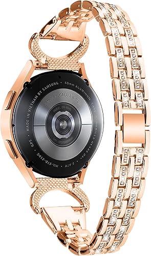 Correas de reloj compatibles con Michael Kors Access Gen 4 MKGOMKGO Gen 5E de 1.61 pulgadas para mujer, joyería de diamantes de imitación de