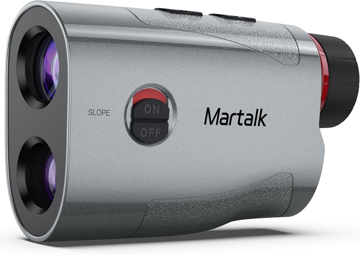 Télémètre de golf avec pente, télémètre laser de précision de 1 200 m, télémètre à vibration avec zoom 7x, support magnétique pour chariot, rechargeable par USB-C, résistant aux intempéries
