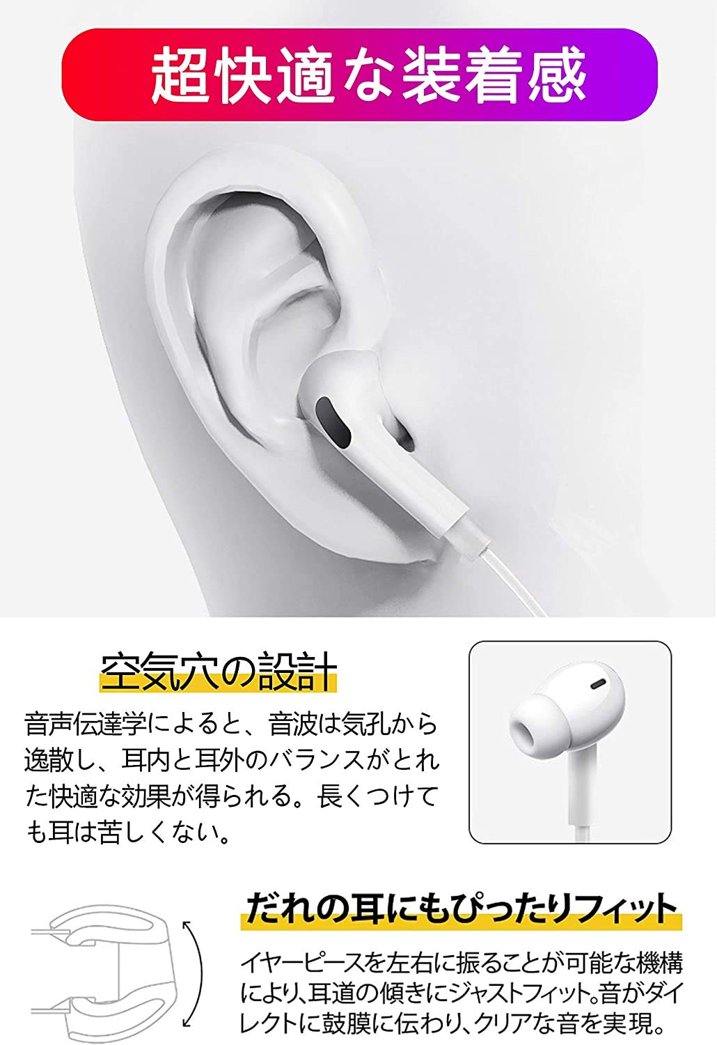 Amazon.co.jp: 【2024新版 】 Phone イヤホン 有線 イヤフォン 重低音