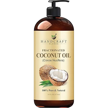Amazon Com Fractionated Coconut Oil 100 Pure Natural Premium Grade Coconut Carrier Oil For Essential Oils Massage Oil Moisturizing Hair Oil Body Oil 16 Fl Oz Beauty Personal Care