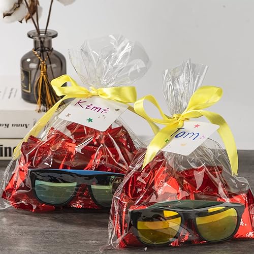 Miniatura 8 de Paquete de 32 lentes de sol a granel con protección UV, 16 colores neón de los años 80 de plástico retro, regalos de fiesta en la piscina,