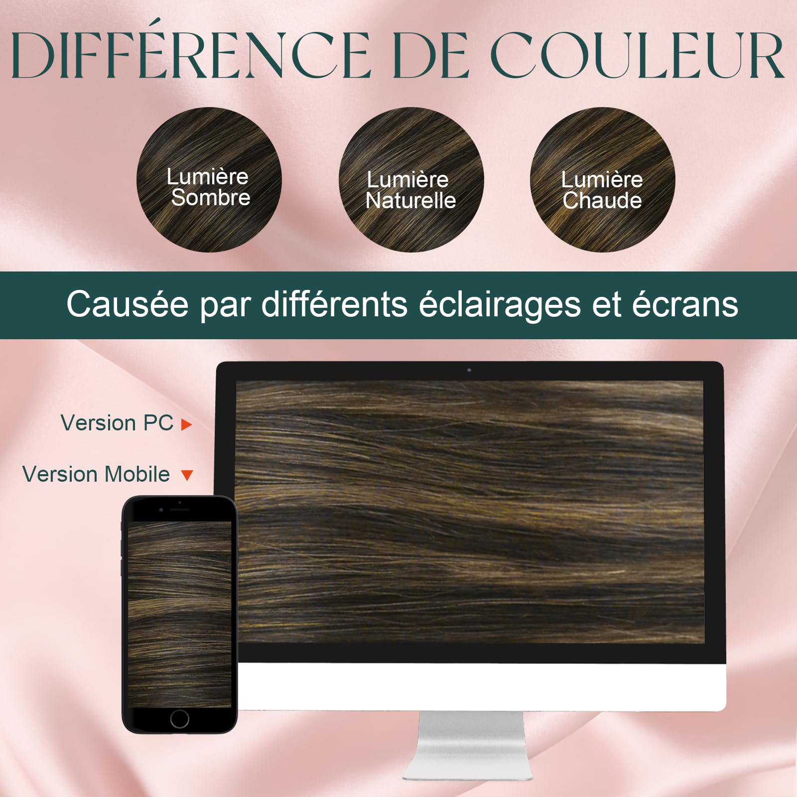Kit Easyouth Extension Cheveux Naturel Adhesif Invisible et Extension Keratine Cheveux 2pack de 2/8/2 Longueurs 20pouces (total 100g) Extensions à Bandes en Cheveux Humains - Résultat Naturel