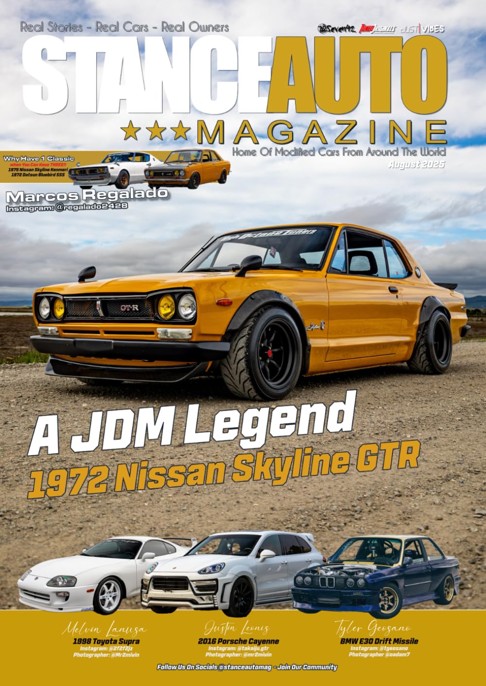 Stance Auto Magazine August 2025: The Worldwide Monthly Modified Car Magazine