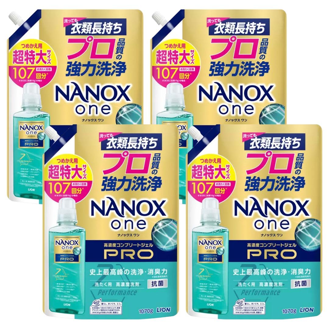 NANOX one PROナノックスワンプロ超特大107回分詰め替え14個セット Amazon | ナノックスワン (NANOX one) PRO ナノックス プロ 超特大