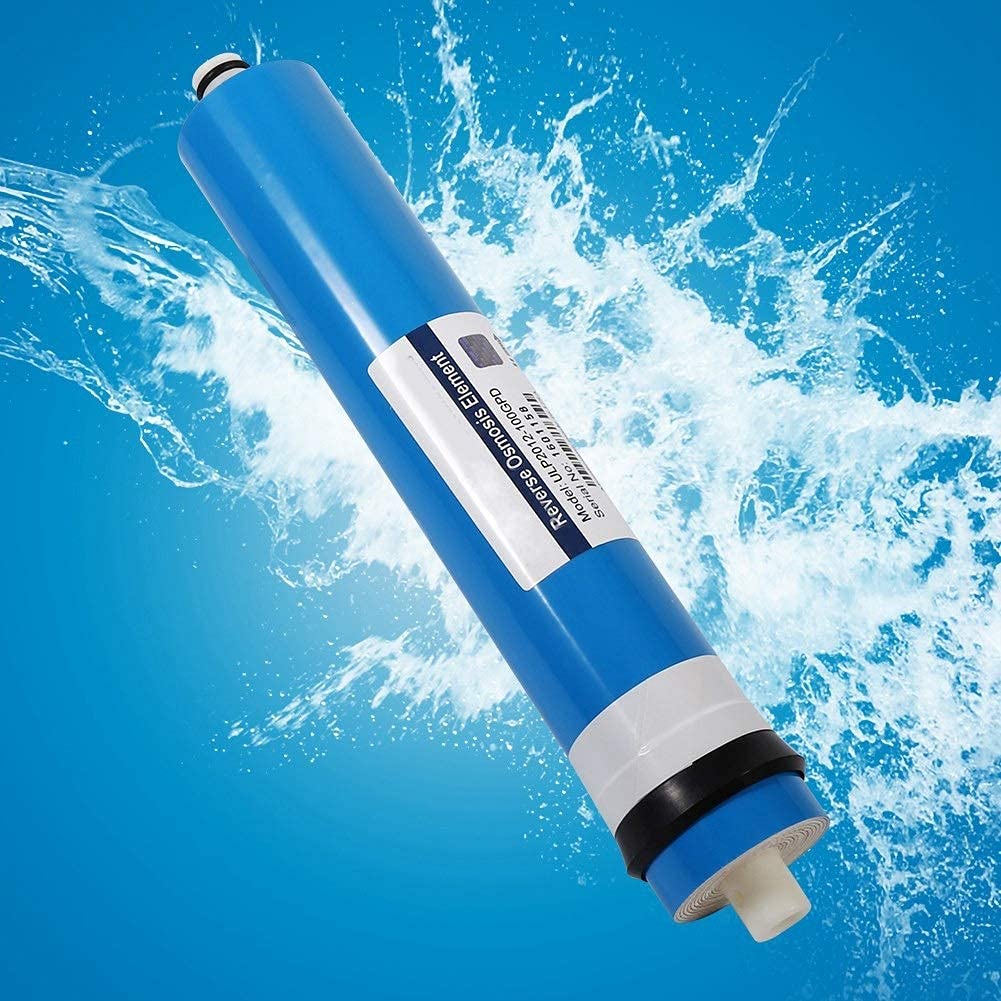 Umkehrosmoseteile Wasserfiltermembran, Umkehrosmose Element, Hochreine Umkehrosmose Membransysteme Aquarium Wasserfilter RO 100 GPD für Krankenhaus Ersatzlabor Heimgebrauch