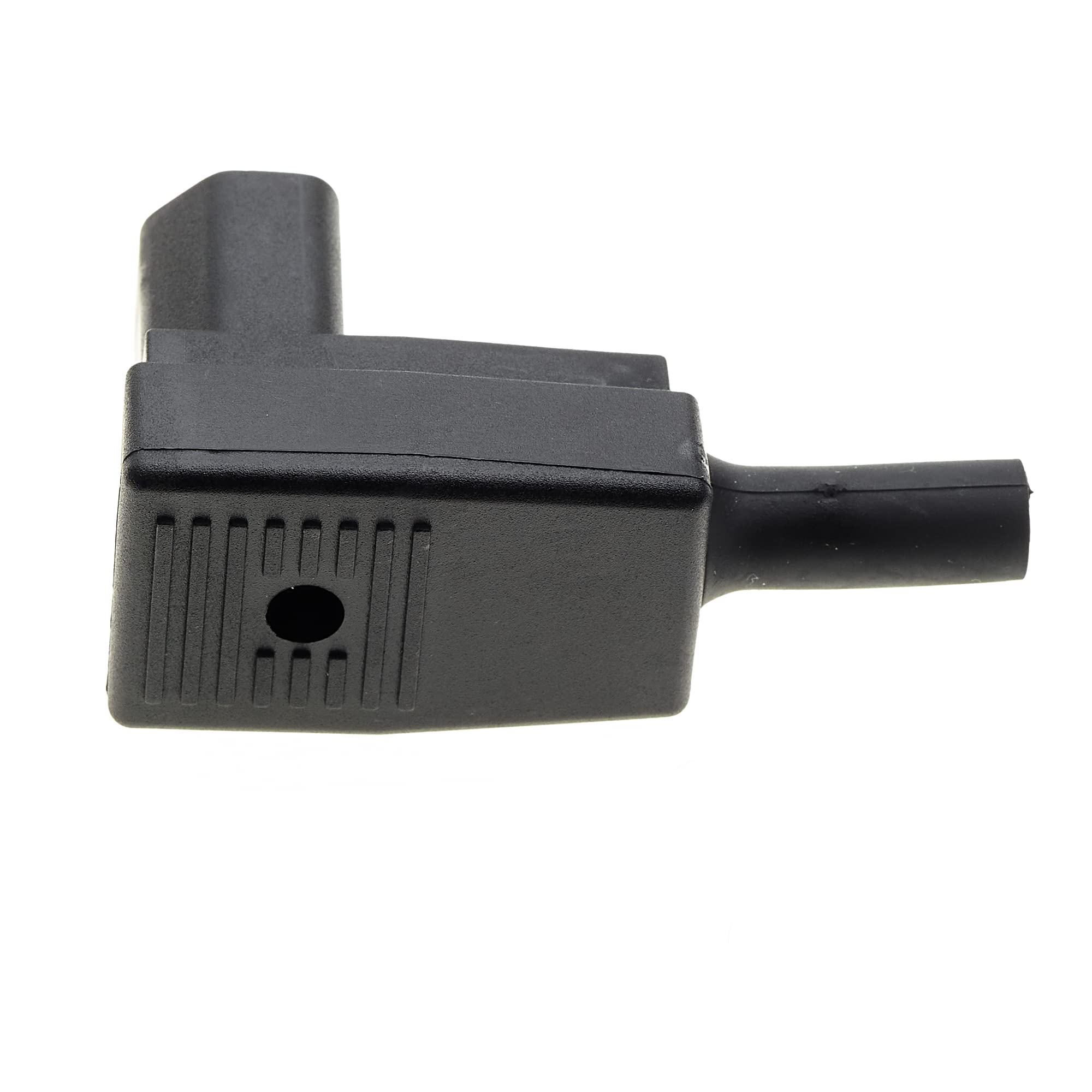 Connettore IEC C13 Ad Angolo Retto 10A - Ricablabile Per Cavi Alimentazione - Foto 4