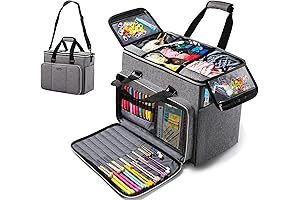 Knitting Bag, Yarn Storage Bag for Ultimate Organization