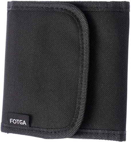 Miniatura 8 de Kit de 6 piezas de filtro de densidad neutra de 3.976 in 4x4 completo y gradual ND ND2+ND4+ND8 filtro + estuche protector para caja mate soporte de