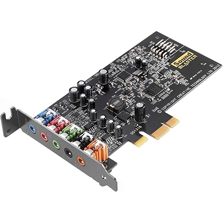 Creative Sound Blaster Audigy FX PCIe 5.1 Internal Sound Card with High Performance Headphone Amp for PCs