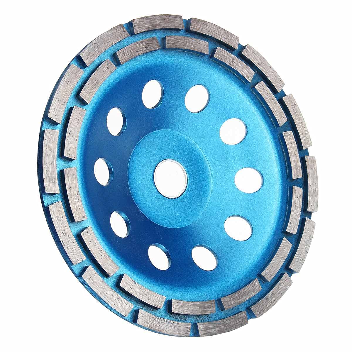 Muela,Muela De Banco 100/115/125 / 180mm Diamond Miding Disc Abrasives Herramientas de hormigón Diamond Grinder Rueda Metalworking Wheels Taza Sierra(180mm)