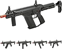 Vista 1 de KWA Rifle de Airsoft serie KO, rifle automático de Airsoft AEG con Magpul Polymer Ronin T6, QRF Mod Series, TK45c Diseños y caja de cambios FPS