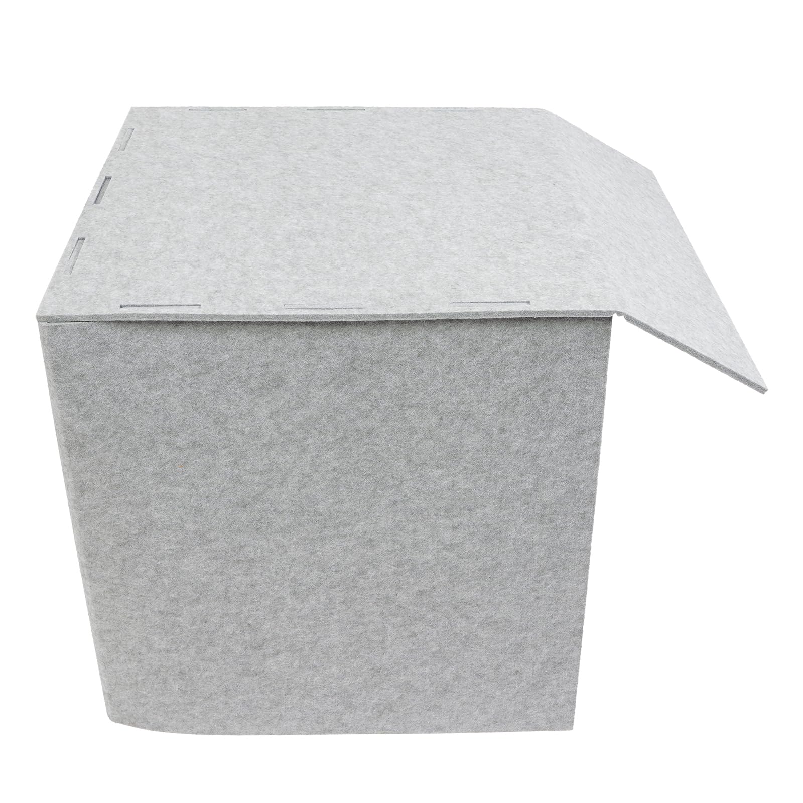 Copertura insonorizzante per desktop, cabina vocale, portatile, schermatura fonoassorbente, schiuma isolante, 60 x 60 x 60 cm, per registrazioni vocali, streaming live (verde)