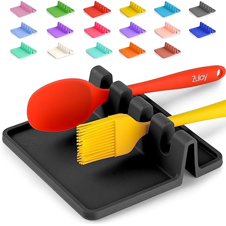 Zulay Kitchen Silicone Utensil Rest: The Essential Home Cleaning Product