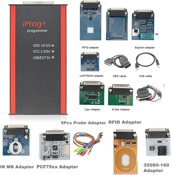 Pasamer Programmer Programming Kit for Iprog Pro V87 Multifunctional Car