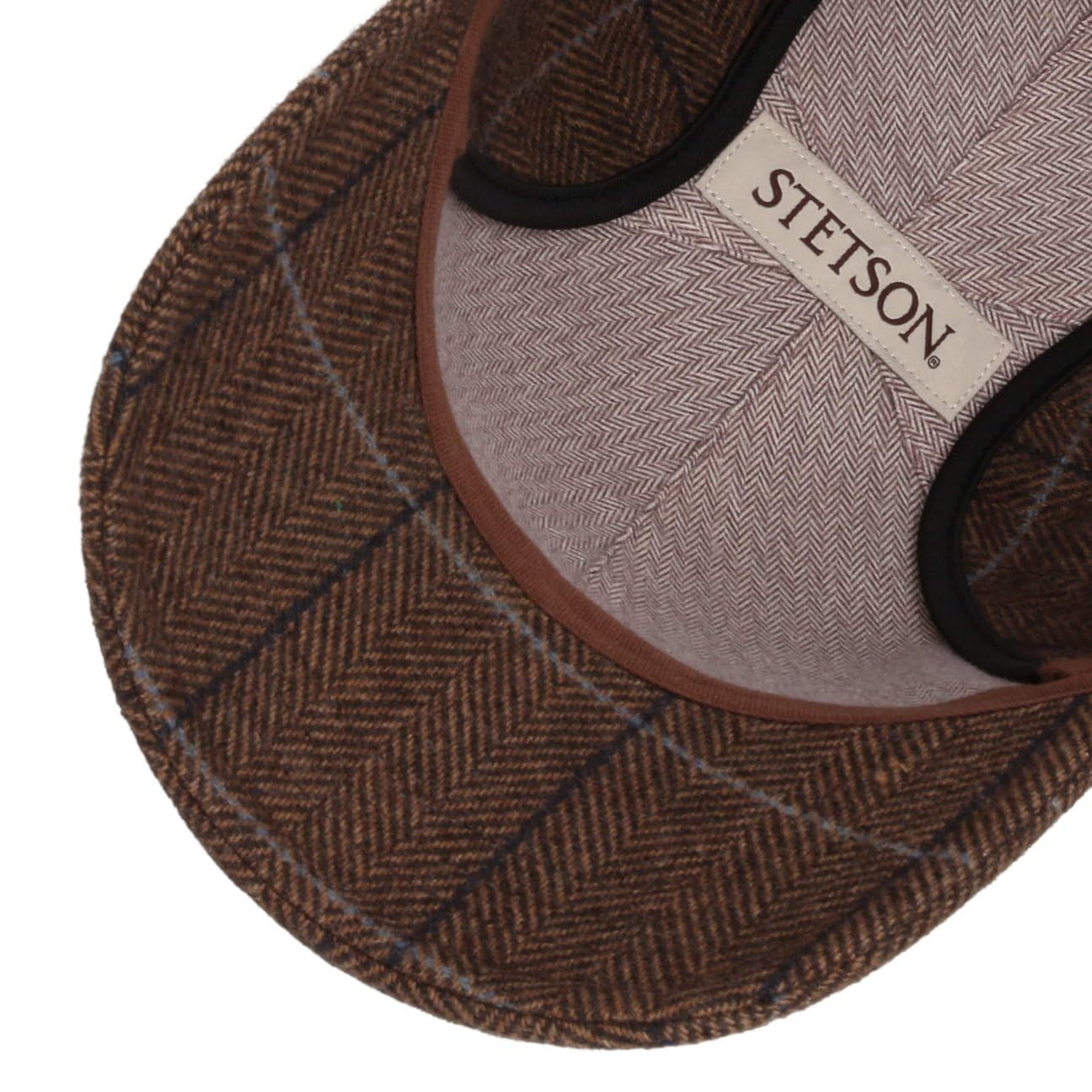 Stetson Kinty Wool Gorra de Beisbol Espiga Multicolor Hombre Otono Invierno