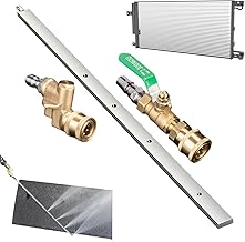 Auto-Kühler-Reinigungsstab, 23,6 Zoll Kühler-Reinigungswerkzeug, Kühler-Reinigungsstab, Kühler-Spül- und Reinigungswerkzeug, Kühler-Hochdruckreiniger-Werkzeug für Autos, LKWs, Wohnmobile