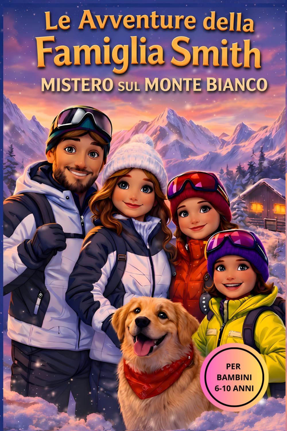LE AVVENTURE DELLA FAMIGLIA SMITH: Mistero sul Monte Bianco. Un avventura per bambini tra misteri, montagne e valori familiari