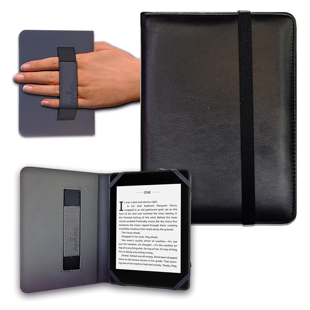 Funda para Libro electrónico eReader eBook de 6 Pulgadas - Kobo, Woxter, Tagus, BQ, Energy, SPC, Inves, Papyre, Wolder, Nolim - 6" Universal - elástico (173) — view 17