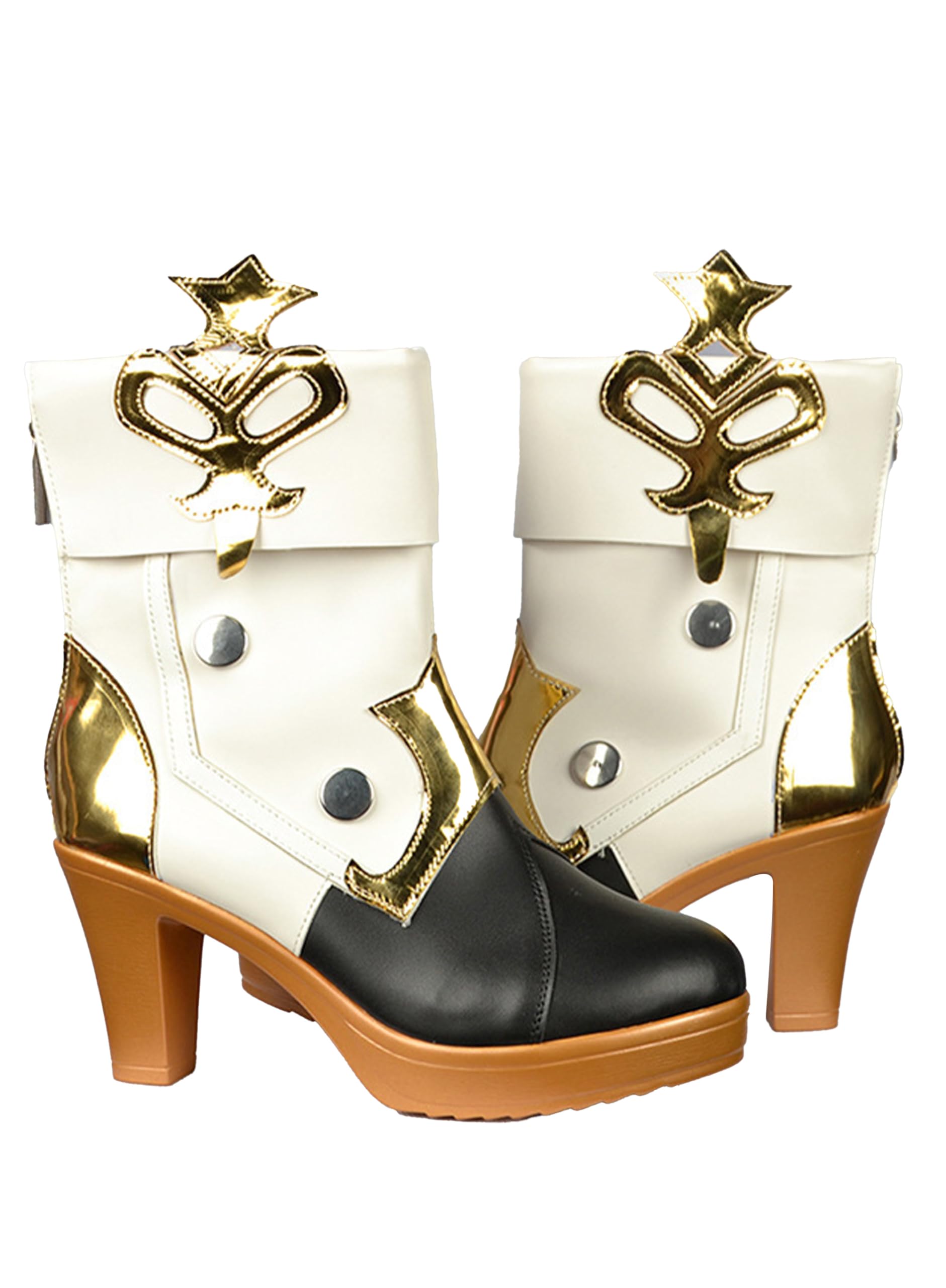 Genshin Impact Clorinde Cosplay Shoes for Halloween, Anime and Game Conventions(36)