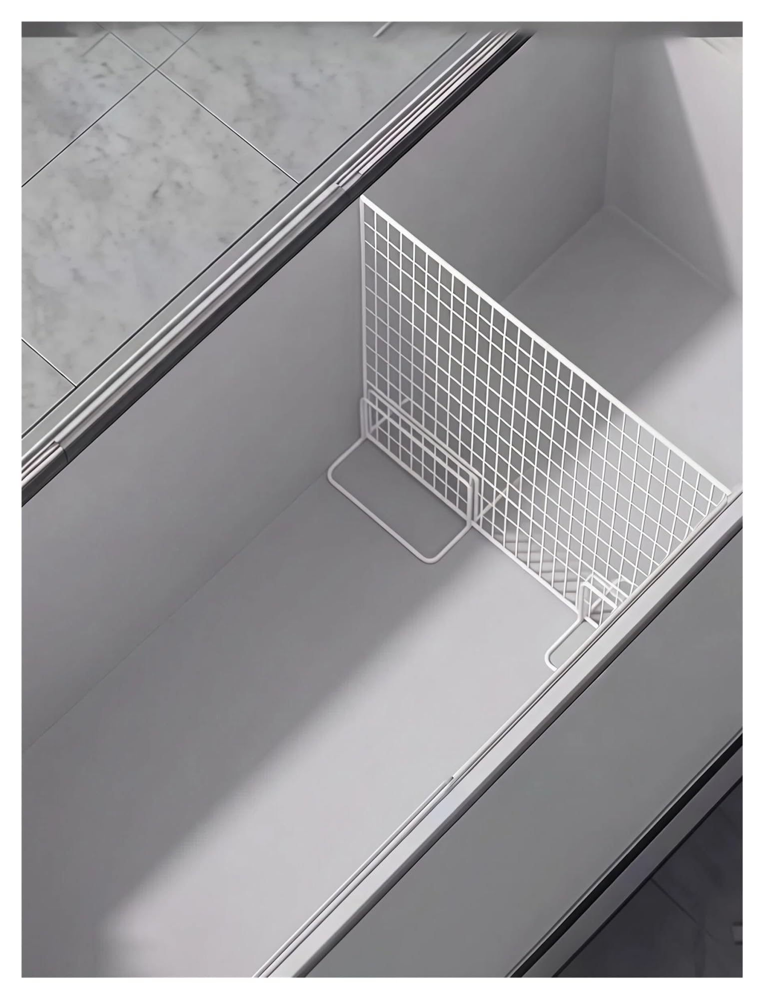 Gefriertruhe Trenner mit Standfuss, Kühlschrank Fachtrenner