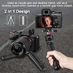 Desktop Compact Stand Tripod Handle Grip Compatible for DJI Ronin S Zhiyun WEEBILL 2 S Crane 2 3 Moza Gimbal Stabilizer DSLR Cameras