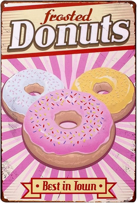 Amazon ファン Fun ブリキ看板 ドーナツ Fr ポスター スイーツ ケーキ カフェ インテリア アートフレーム ポスター オンライン通販 Amazon ファン Fun ブリキ看板 ドーナツ Fr ポスター スイーツ ケーキ カフェ インテリア アートフレーム ポスター オンライン通販