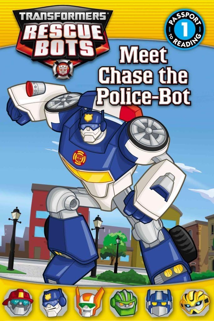 Meet Chase the Police-bot (Transformers Rescue Bots: Passport to Reading, Level 1)