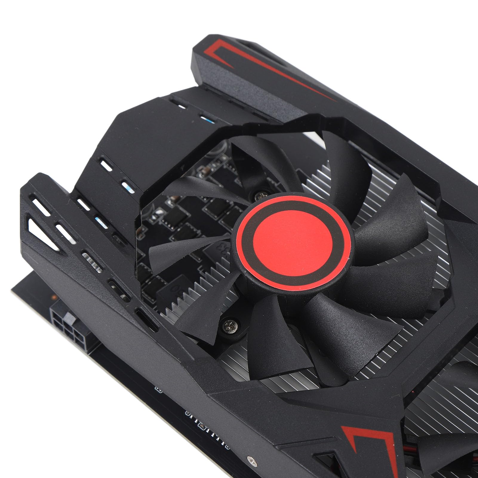 Cartes Graphiques 6 Go, Carte Graphique, 6 Go GDDR5 192 Bits Double Ventilateur PCIE 2.0 16X Slot Prend en Charge DVI VGA HDMI Interface multimédia Carte vidéo de Jeu