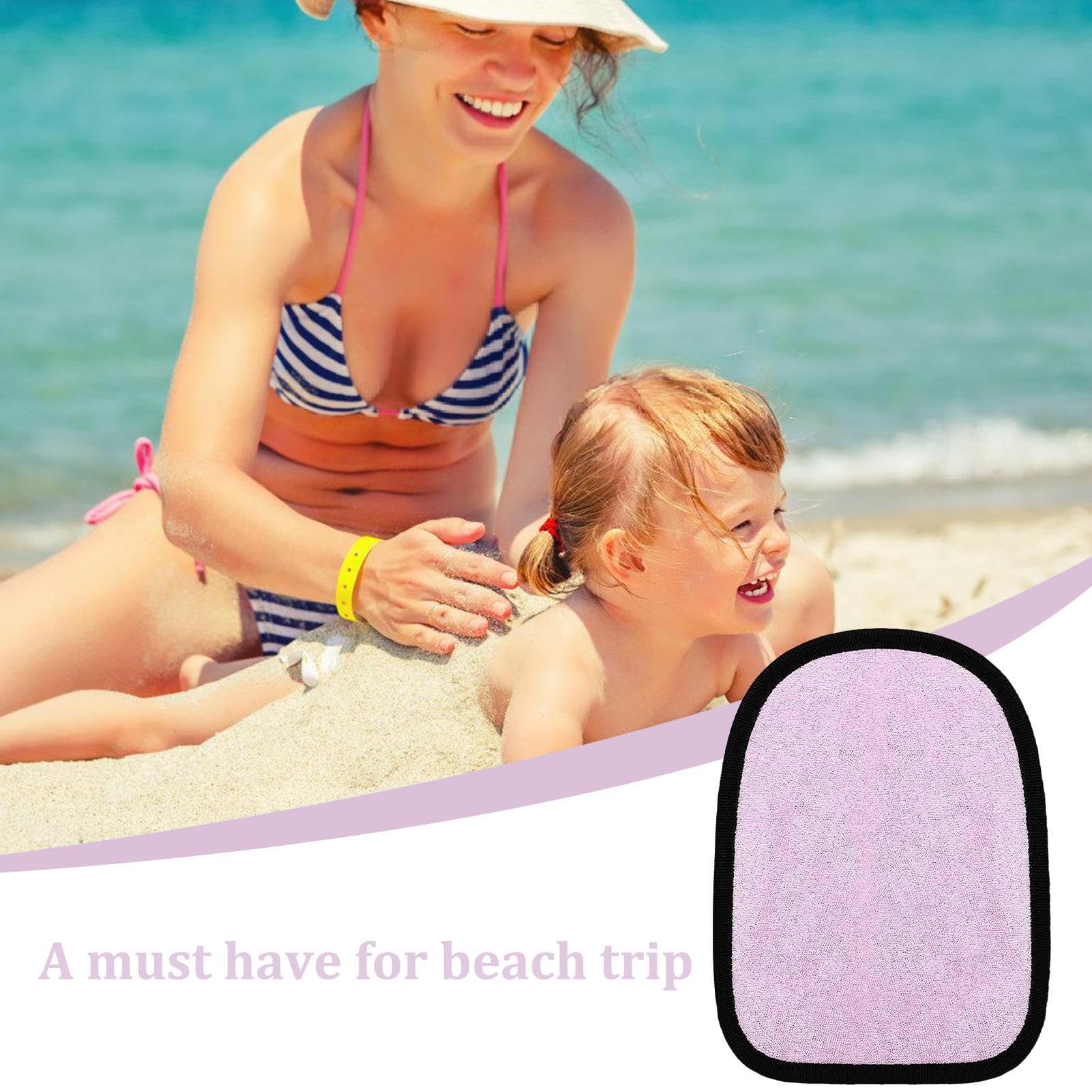 Sandentferner Tücher 4er Set - Strandzubehör Für Kinder & Erwachsene