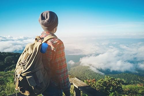 Miniatura 3 de iLive Altavoz inalámbrico de tela impermeable, 2.56 x 2.56 x 3.4 pulgadas, batería recargable incorporada, azul (ISBW108BU)