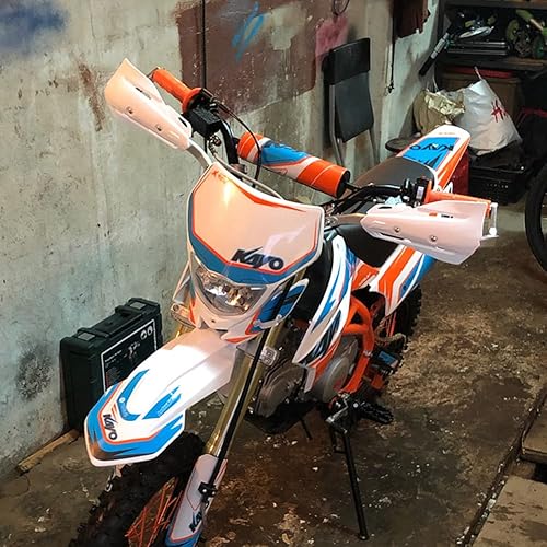 Miniatura 8 de Guardamanos universales para 78 pulgadas y 1 18 pulgadas barra de cepillo para todoterreno ATV Yamaha Kawasaki Suzuki para Honda Motocicleta Pit