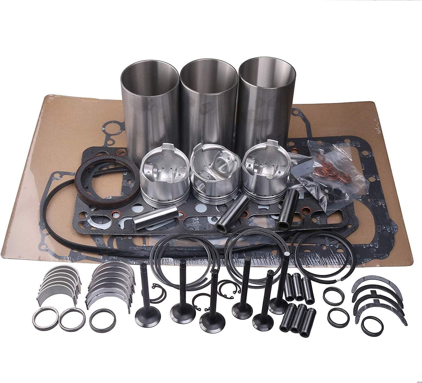 ZTUOAUMA Overhaul Rebuild Kit for Toyota 1Z Engine 3SD15 5FD20 5FD25 5FD20 Forklift