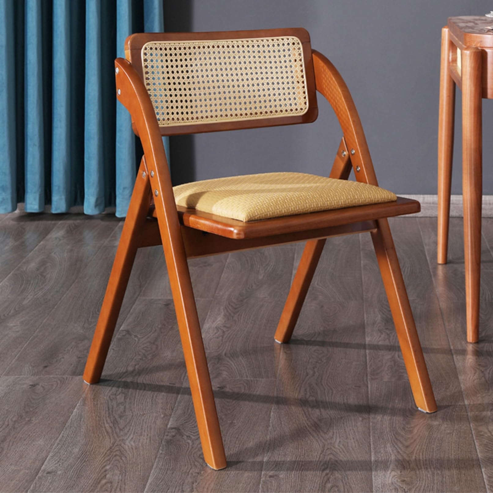 ラタンチェア かぎ編みイス 折りたたみチェア Amazon｜折り畳み 椅子