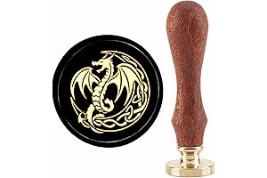 CRASPIRE Dragon Wax Seal Stamp, for Bespoke Touches on Letters, Gifts, and More