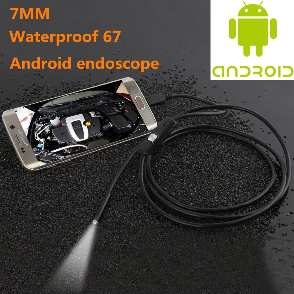 Generic 2 Meter NEW Android Endoscope Micro USB interface 7mm Lens