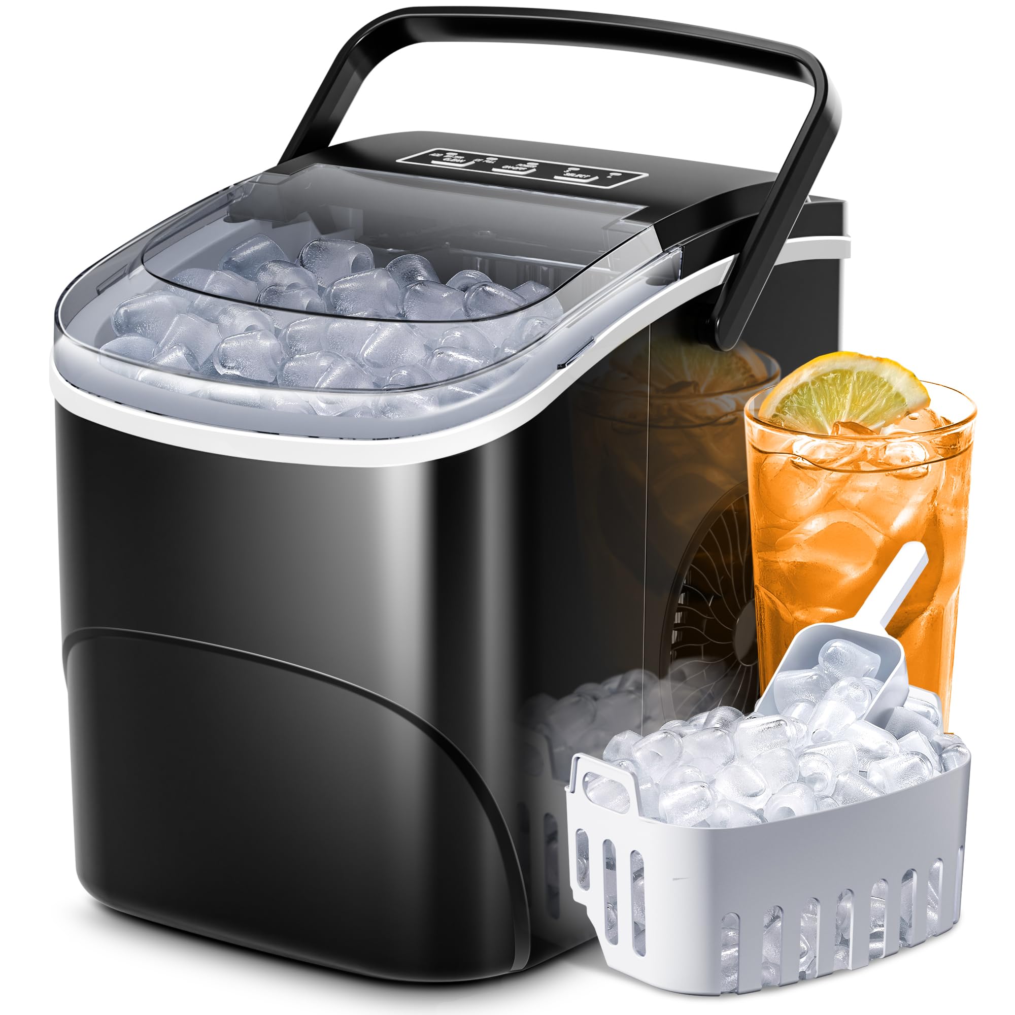 Amazon.co.jp: Kismile 製氷機 家庭用 コンパクト 高速製氷 最短6分で