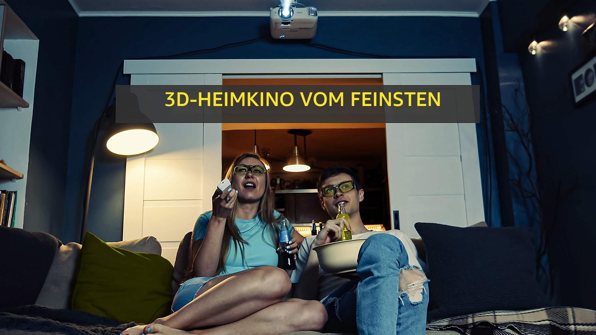 Hi-SHOCK Bluetooth-Serie - aktive 3D Brille kompatibel mit Sony, Samsung, Panasonic 3D TV - komp. mit SSG-3570CR, TDG-BT500A, TY-ER3D5ME