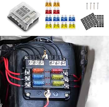 Amazon.co.jp: ASUBHA 6ウェイマリンヒューズブロック、LED