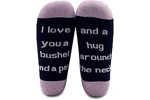 I Love You a Bushel and a Peck Socks: A Heartwarming Gift...